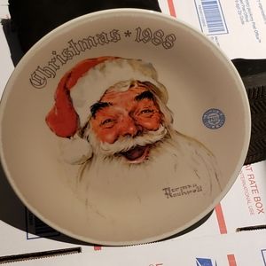 1988 Norman rockwell plate
